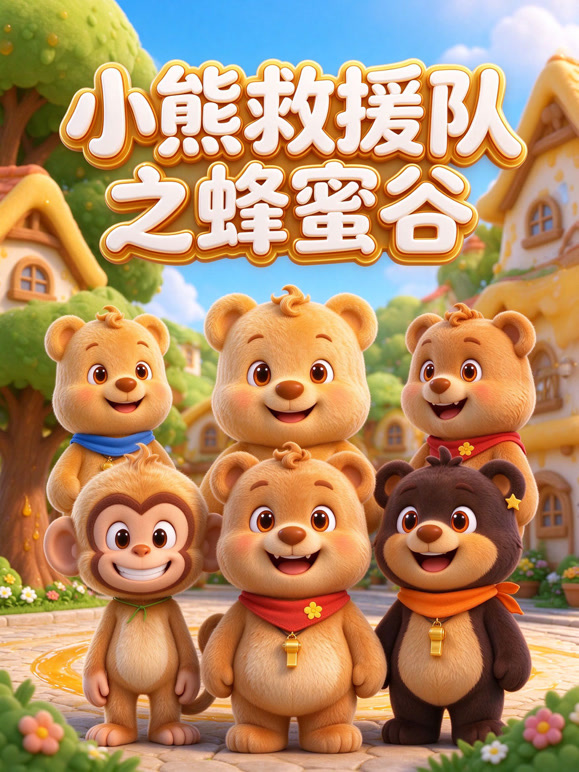 《小熊救援队之蜂蜜谷》完整版免费在线观看